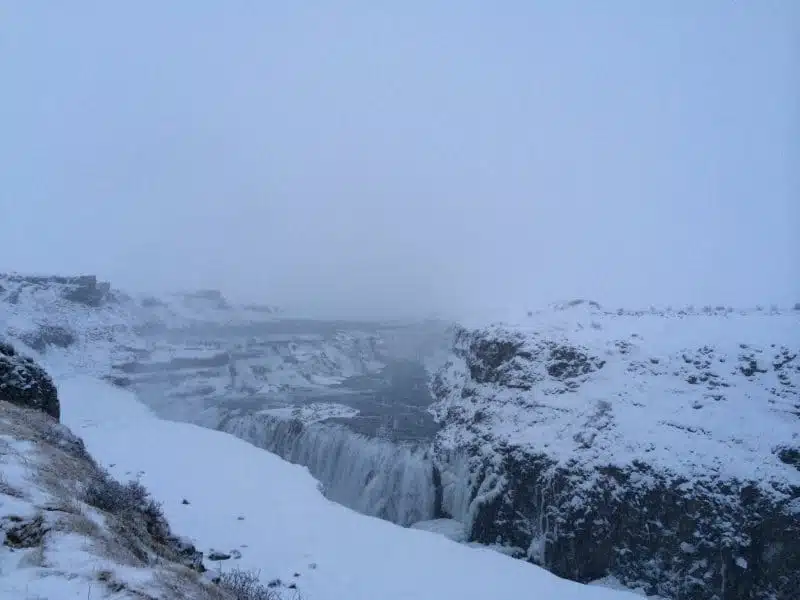 Islande encore sous la neige