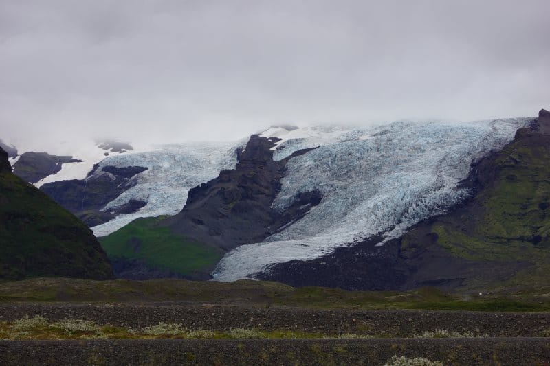 Glaciers du parc de Skaftafell