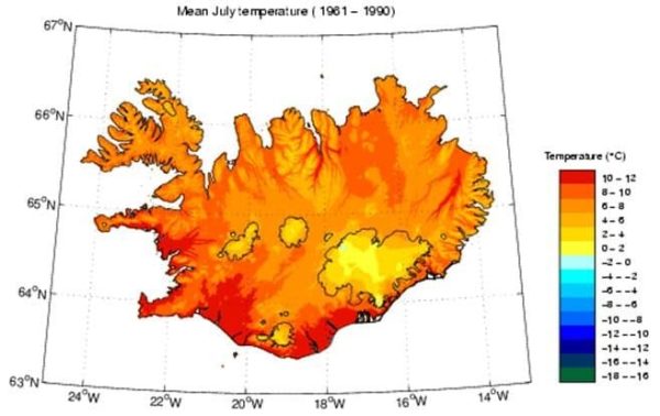 Climat En Islande : Température, Précipitation Ou Ensoleillement