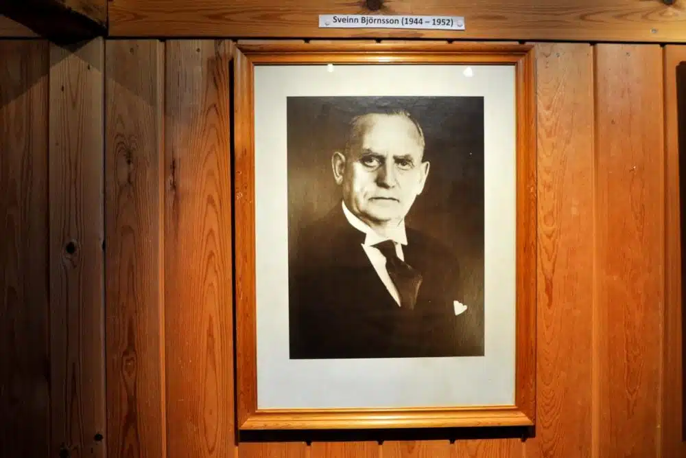 Sveinn Björnsson, le tout premier président islandais !