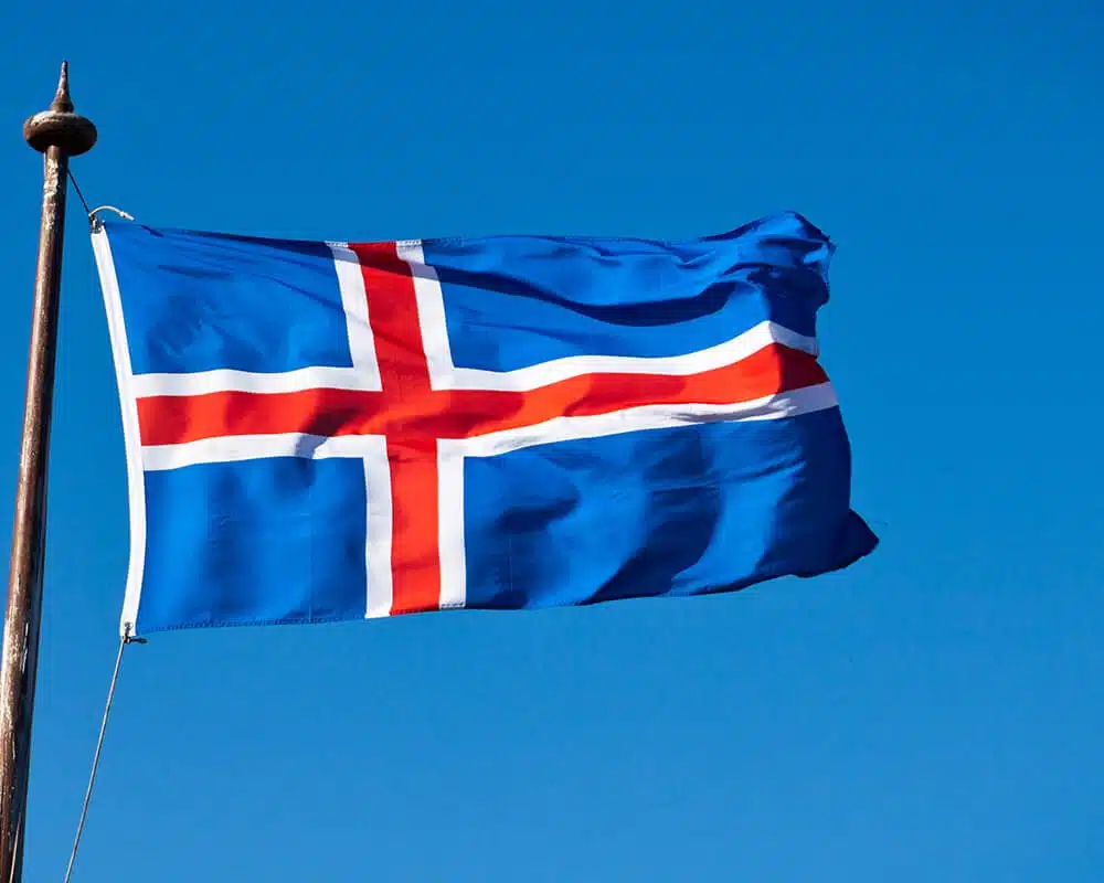 Le drapeau islandais