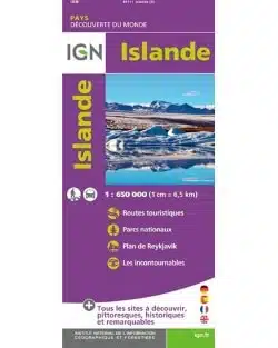 Carte Islande IGN