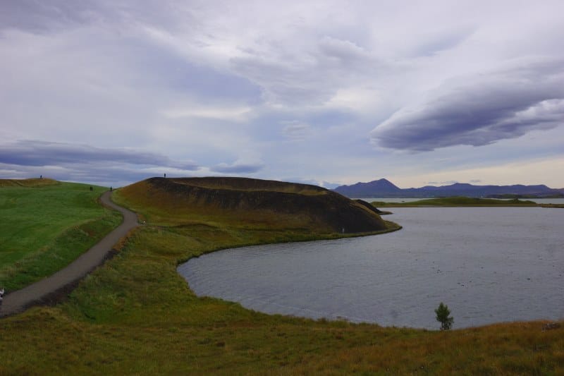 Pseudo cratères de Skútustaðir à Myvatn