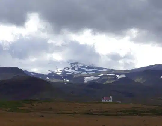 Le Snaefellsjokull vue du nord
