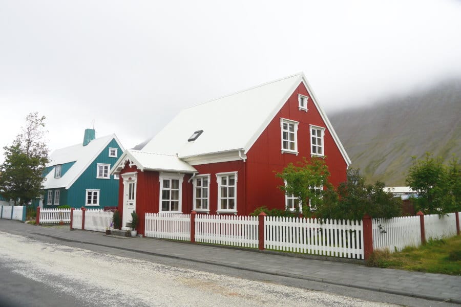 Vielles maisons d'Isafjordur