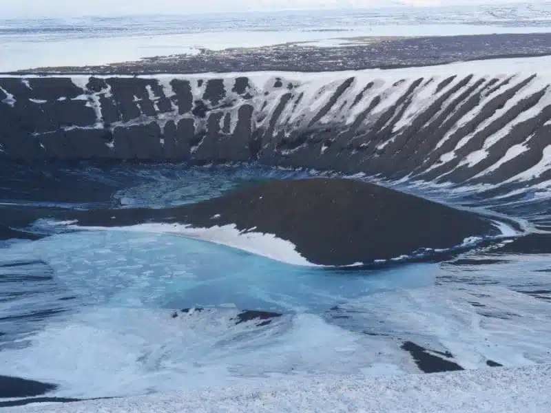 Le volcan Hverfjall