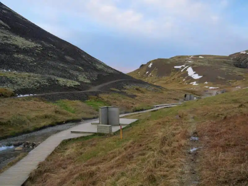 Baignade rivière chaude Reykjadalur