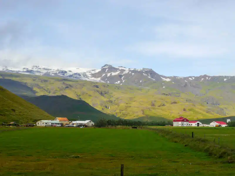 Glacier Eyjafjallajökull