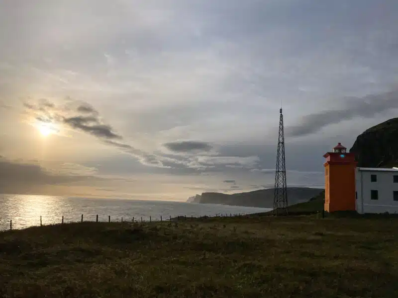 Vue de Hornbjargsviti