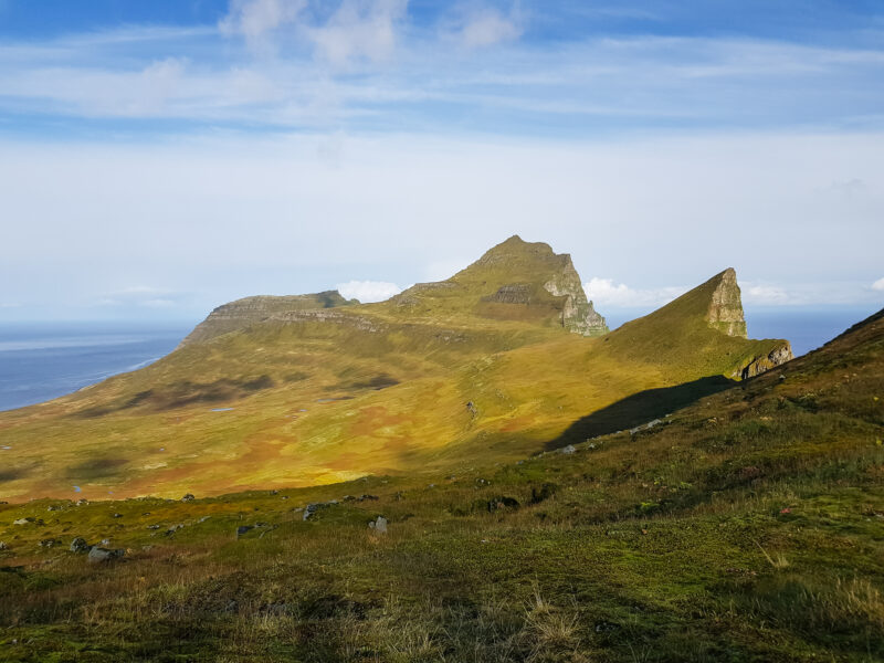 Crête de Hornbjargsviti vers Hornvik