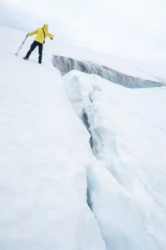 Glacier dans le Hornstrandir