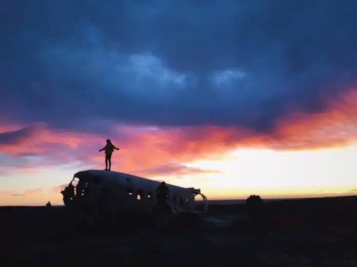 Epave d'avion islande